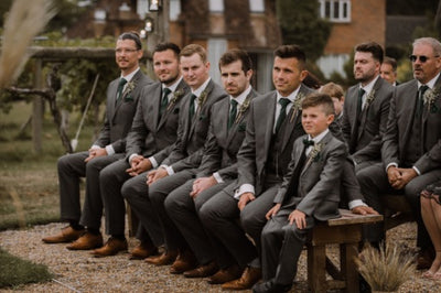 Green is the new black: How to rock a green as part of your winter wedding attire