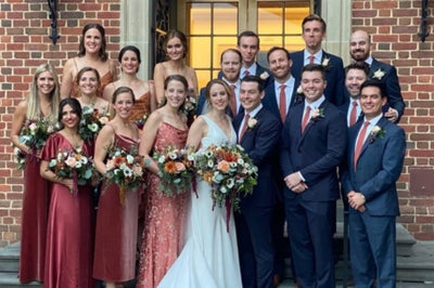 Terracotta Wedding Colour Scheme Ideas