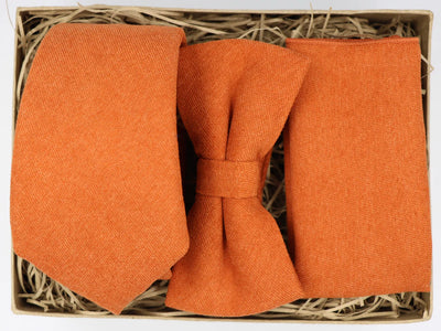 Orange Ties at The Tie Garden